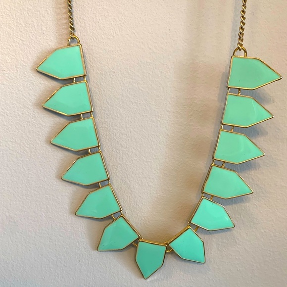 Teal Baublebar statement necklace - Picture 1 of 3
